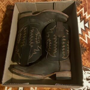 Men Cowboy Boots Size 8